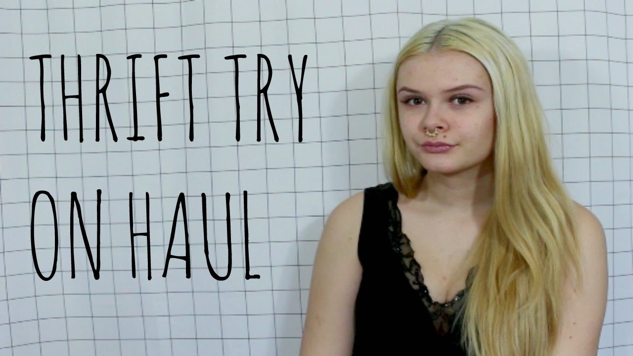 THRIFTING FINDS OF 2016 try on haul