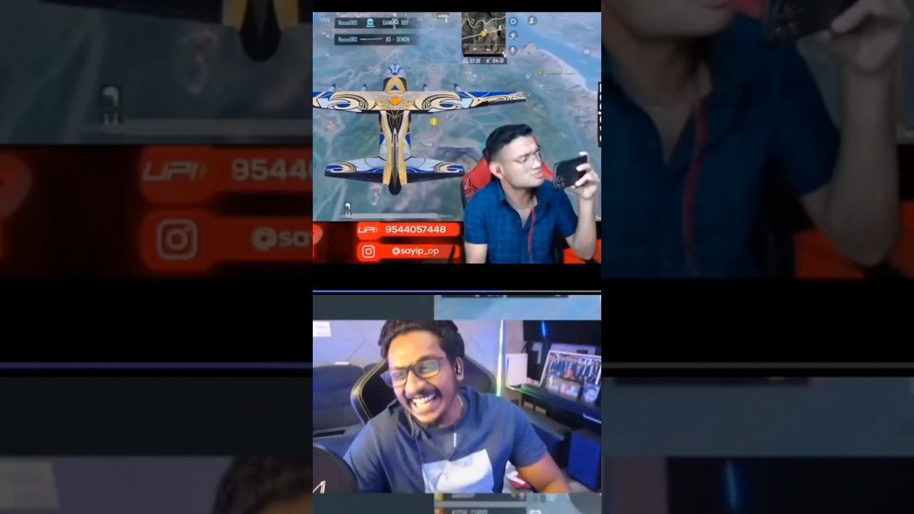 Eagle gaming react sayip op 😂🤣🔥#funny #eaglegaming #sayipop #bgmi #shorts #viral #youtubeshorts