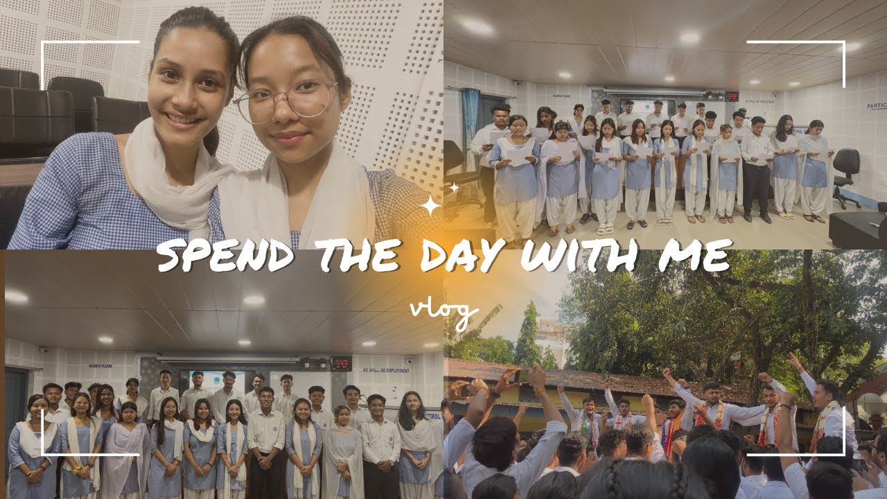 VLOG6|| K.C DAS COMMERCE COLLEGE  || A day in my college  || KCDCC students election ||