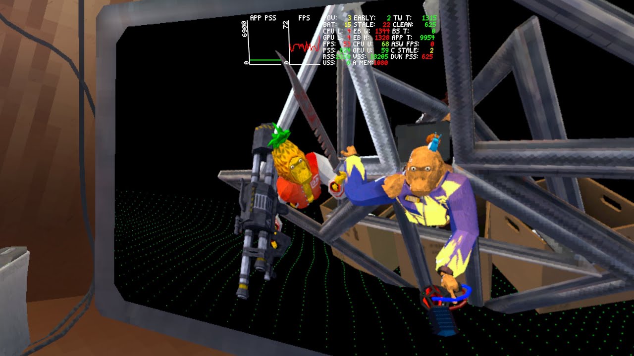 Sewer Speedrun! #AnimalCompany #vr #OrangeVR