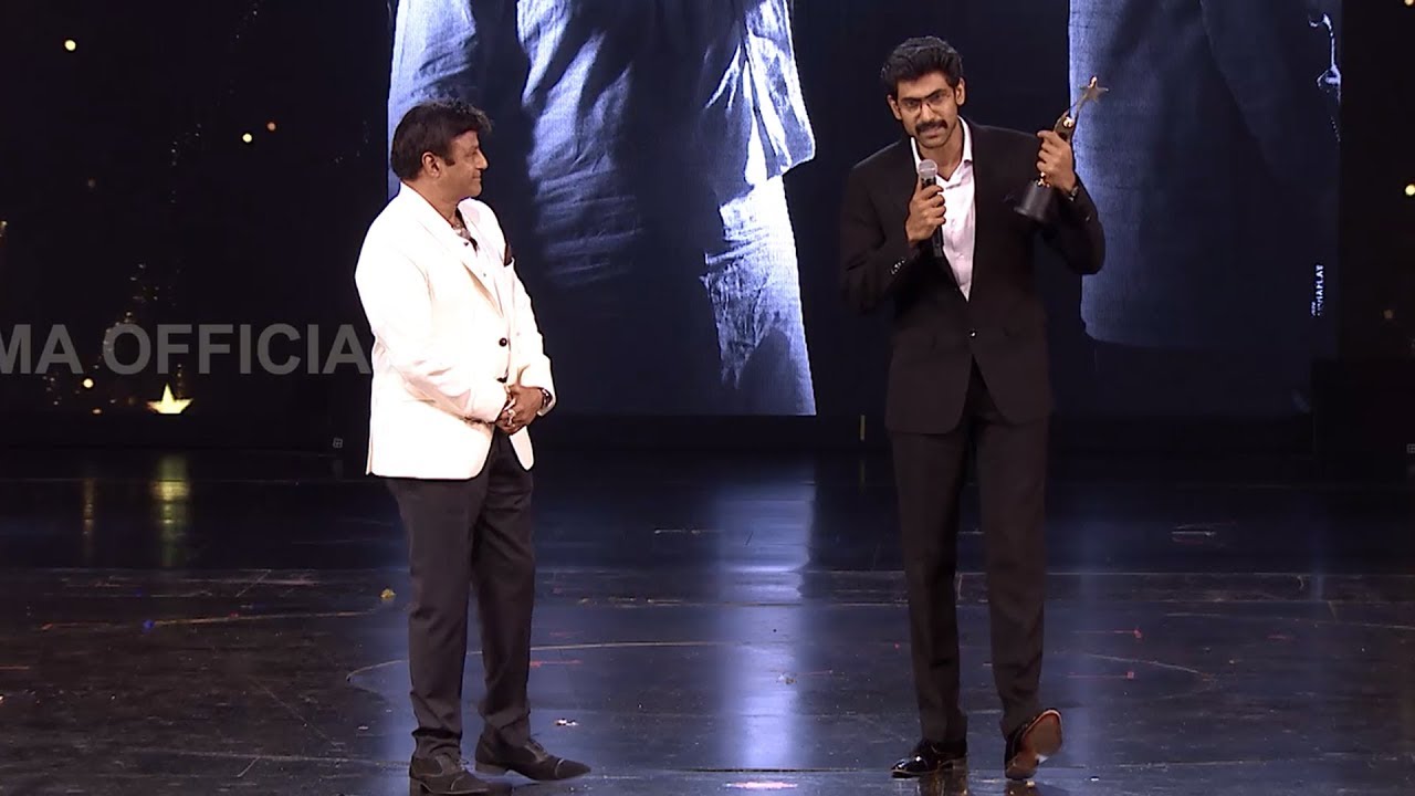 Rana Felt Very Proud To Get The Award From Nandamuri Balakrishna