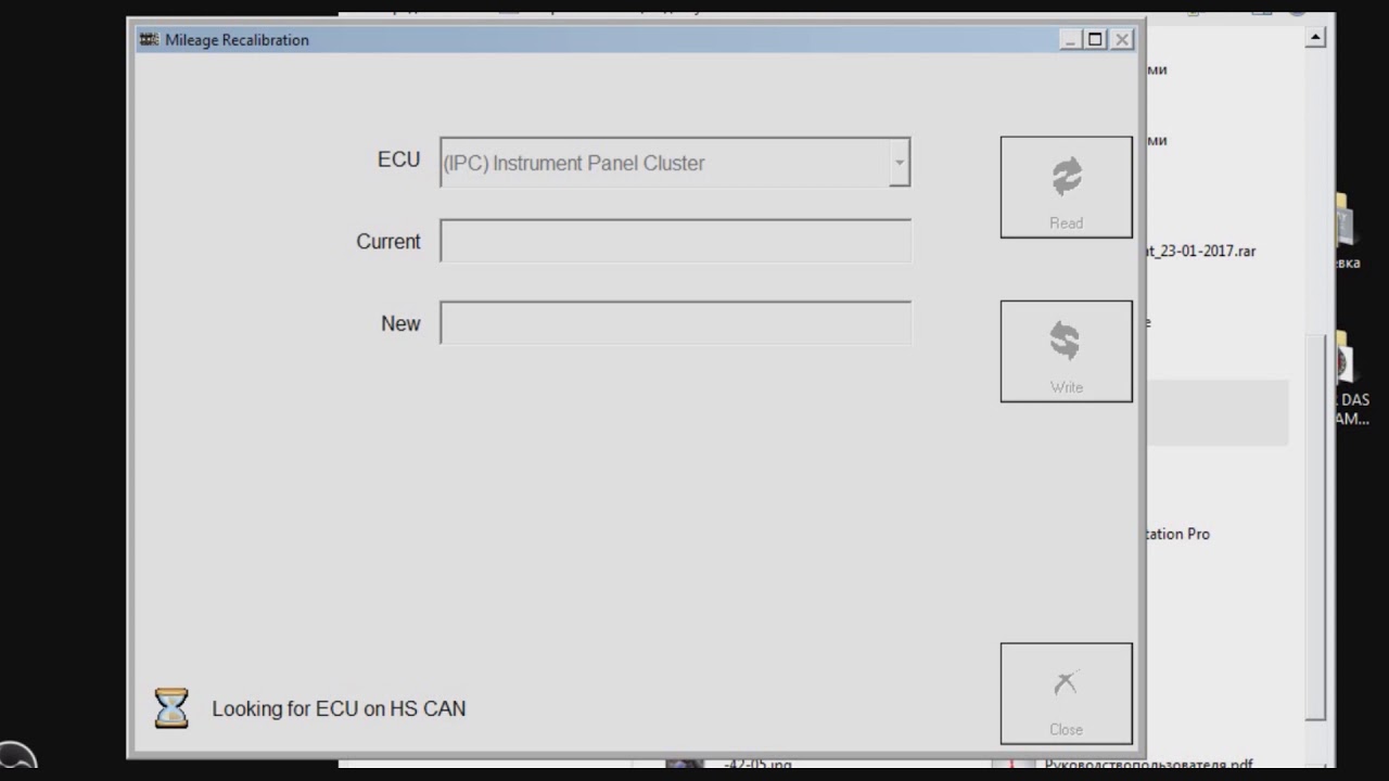 Mazda 3 Сменить пробег с помощью FVDI