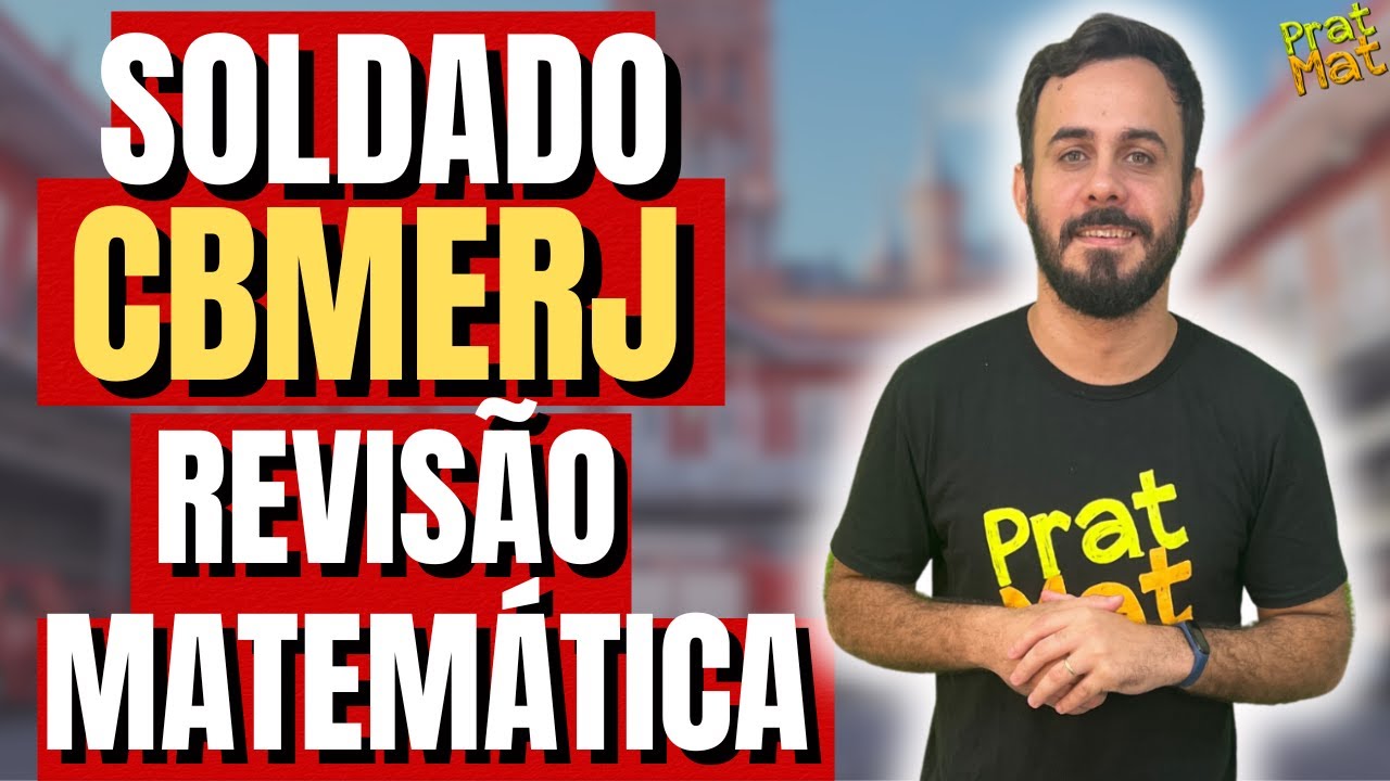 REVISÃO DE MATEMÁTICA CBMERJ 2025: ISSO A IDECAN ADORA COBRAR!