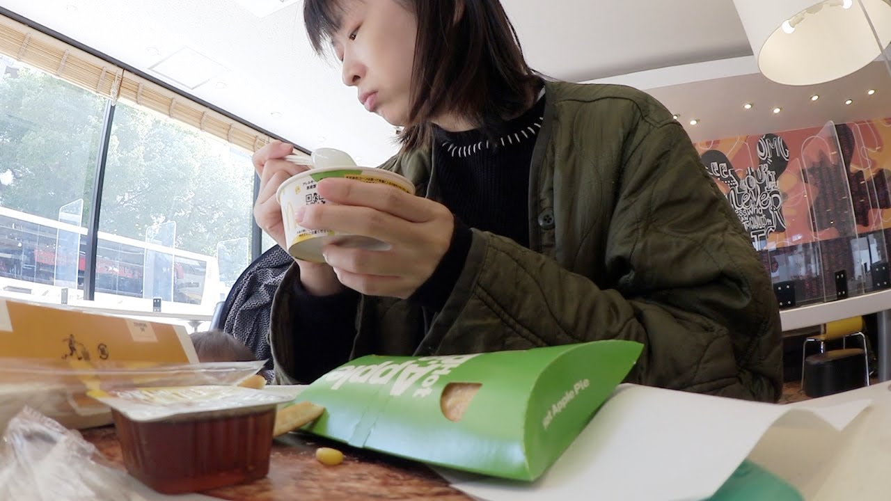 동네에서 아침밥, 쇼핑, 산책 | 일본 일상 브이로그