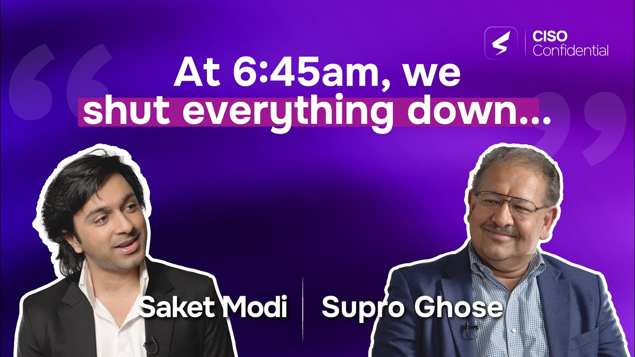 You won’t believe What Happens after a Cyber Breach w/ Supro Ghose | CISO Confidential | Saket Modi