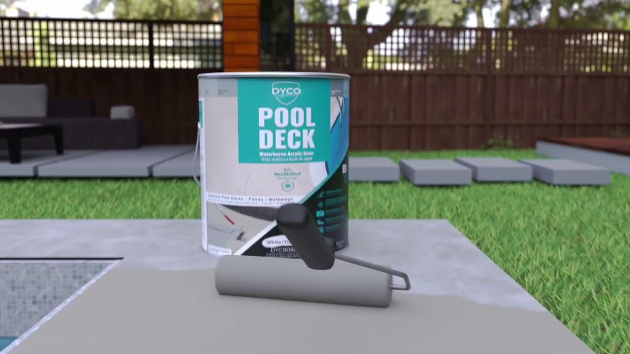 Transform your outdoor surfaces with Dyco&rsquo;s Pool Deck