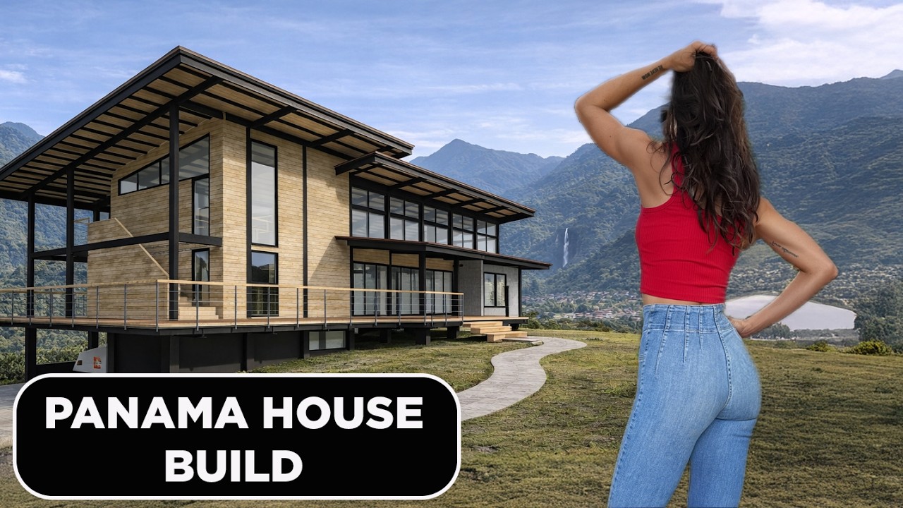 Father and Daughter Build A Home In The Jungle of Panama