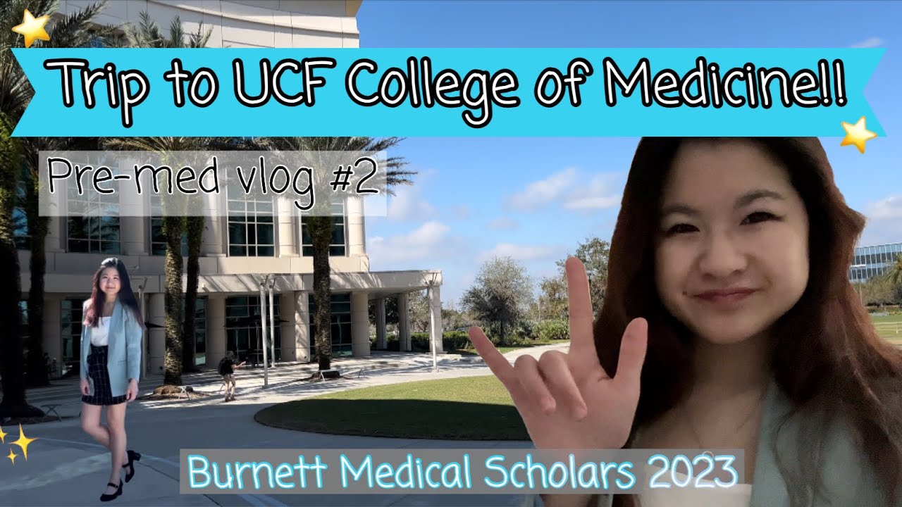 💛 Trip to the UCF College of Medicine🖤 | pre-med vlog 2 | BMS year 3 activity