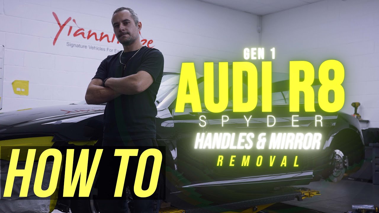How To: Remove Audi R8 Handles And Mirrors
