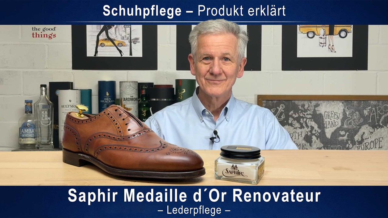 Saphir Medaille d´Or Renovateur Lederpflege | Schuhpflege – Produkt erklärt