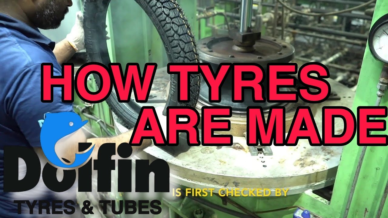 How It's Made : Tyres by  Dolfin Rubbers Ltd. (Best Tyres in Ludhiana , Punjab INDIA)