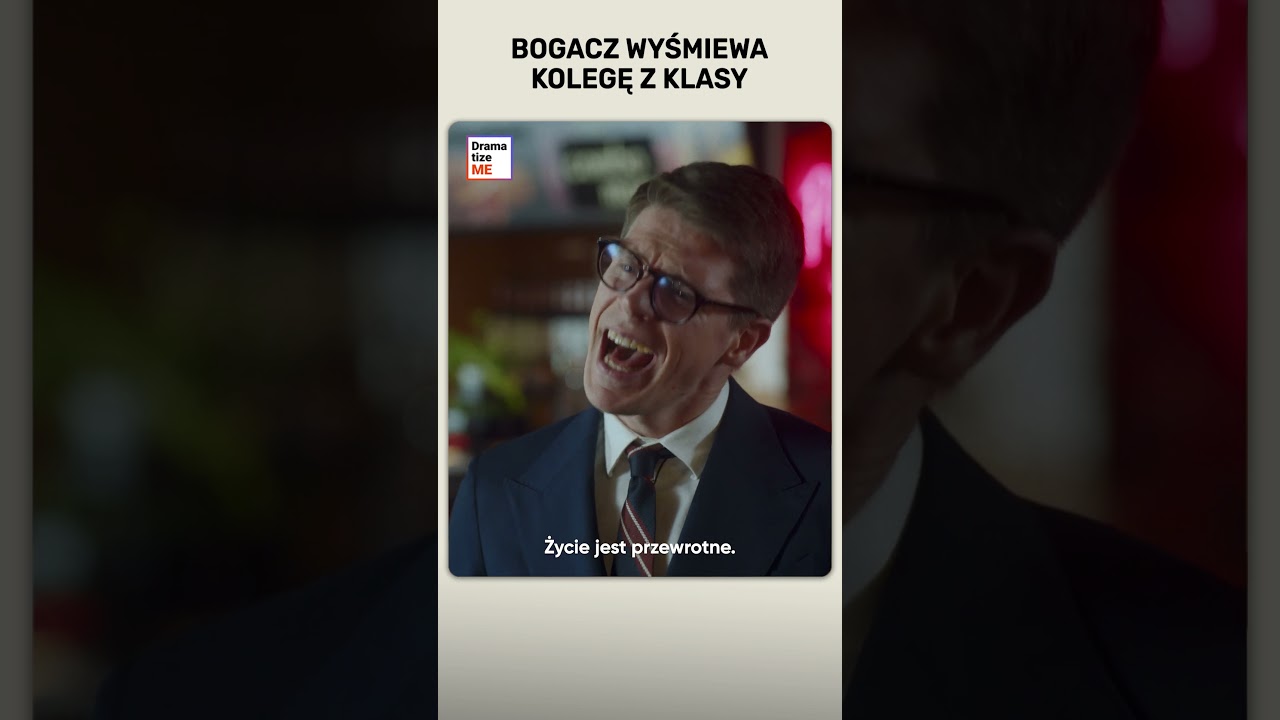 bogacz wyśmiewa kolegę z klasy  #shorts #dramatizeme