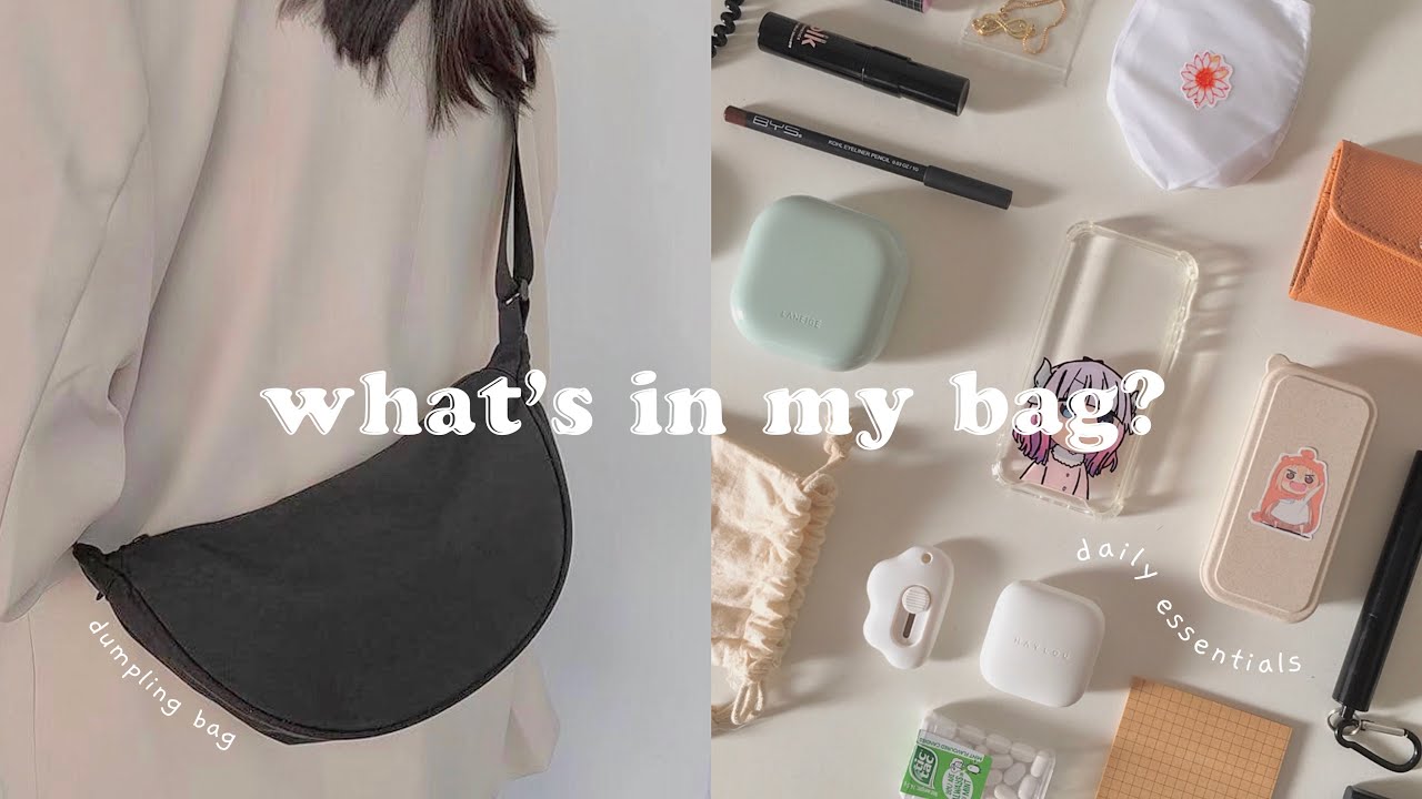 what’s in my bag? 🍂 daily essentials // 2022