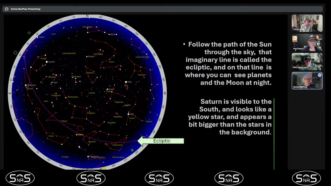 The Sunday Night Astronomy Show... Stargazing with Emma MacPhee