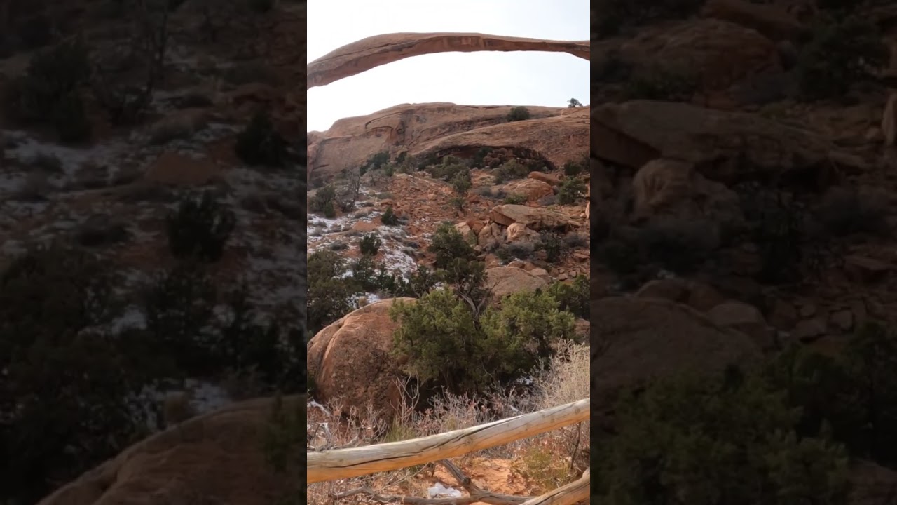 What is LANDSCAPE ARCH in Arches National Park? #utah #nationalpark #travel #hike