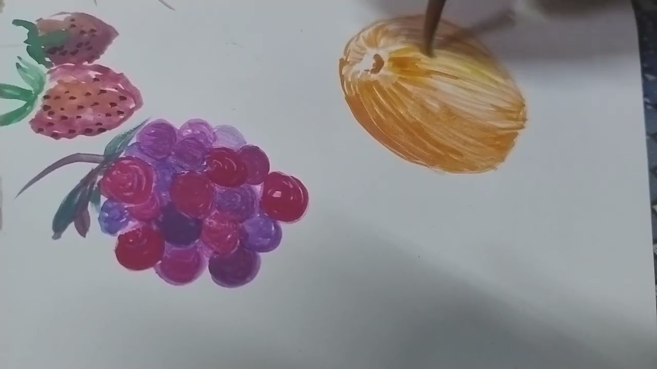 #frutasaquarela