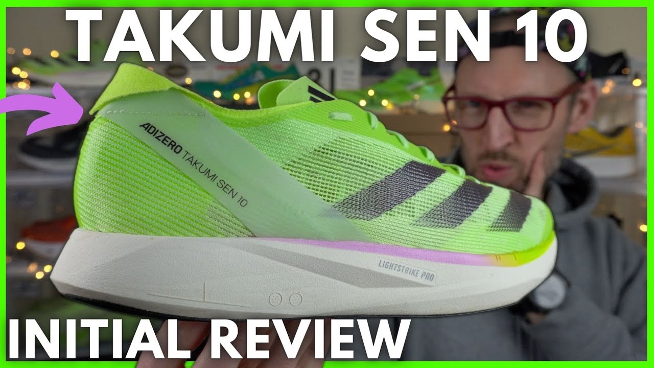 ADIDAS ADIZERO TAKUMI SEN 10 INITIAL REVIEW - FAST, LIGHT & EXCITING SHOE! - EDDBUD