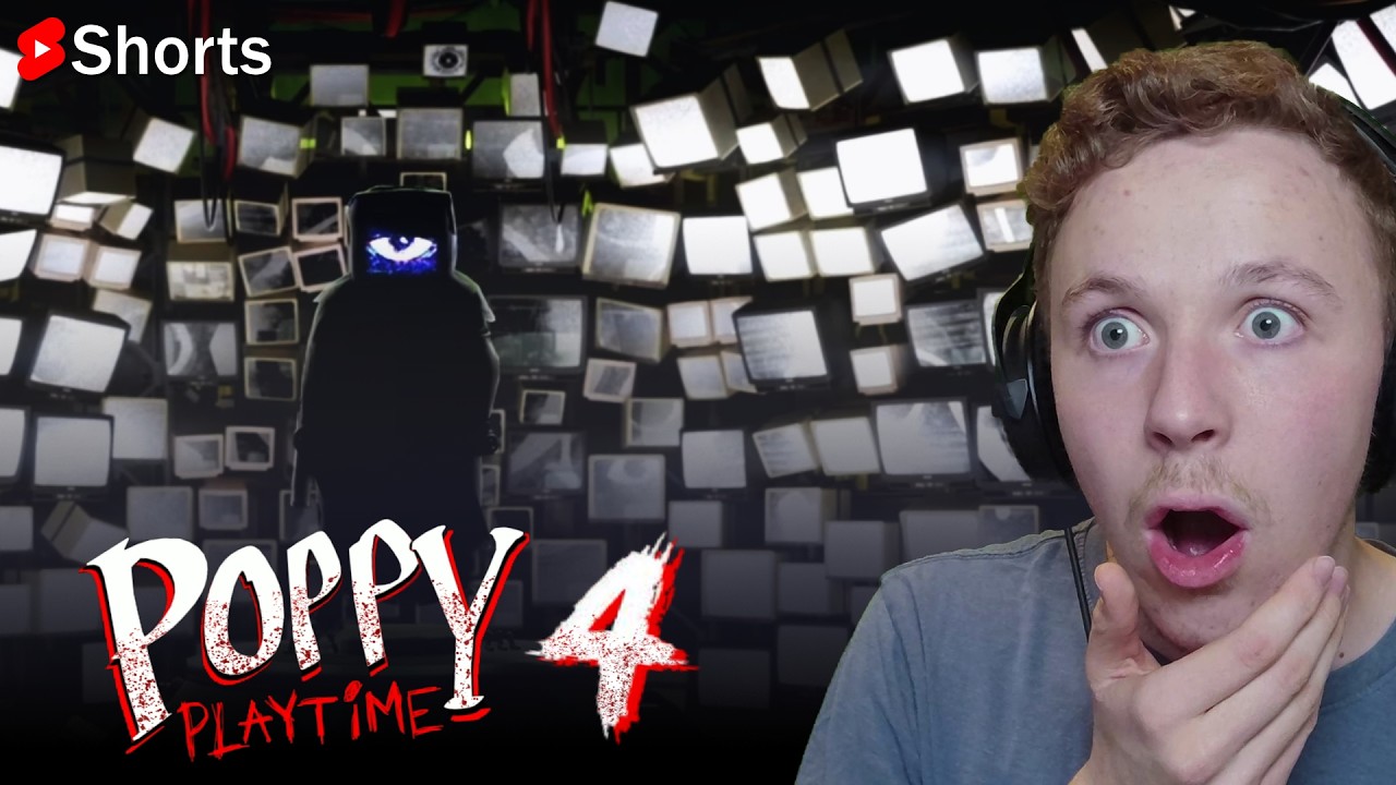 #shorts I'm Finally Playing POPPY PLAYTIME Chapter 4!
