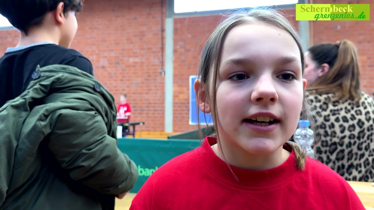 Mini Meisterschaften im Tischtennis