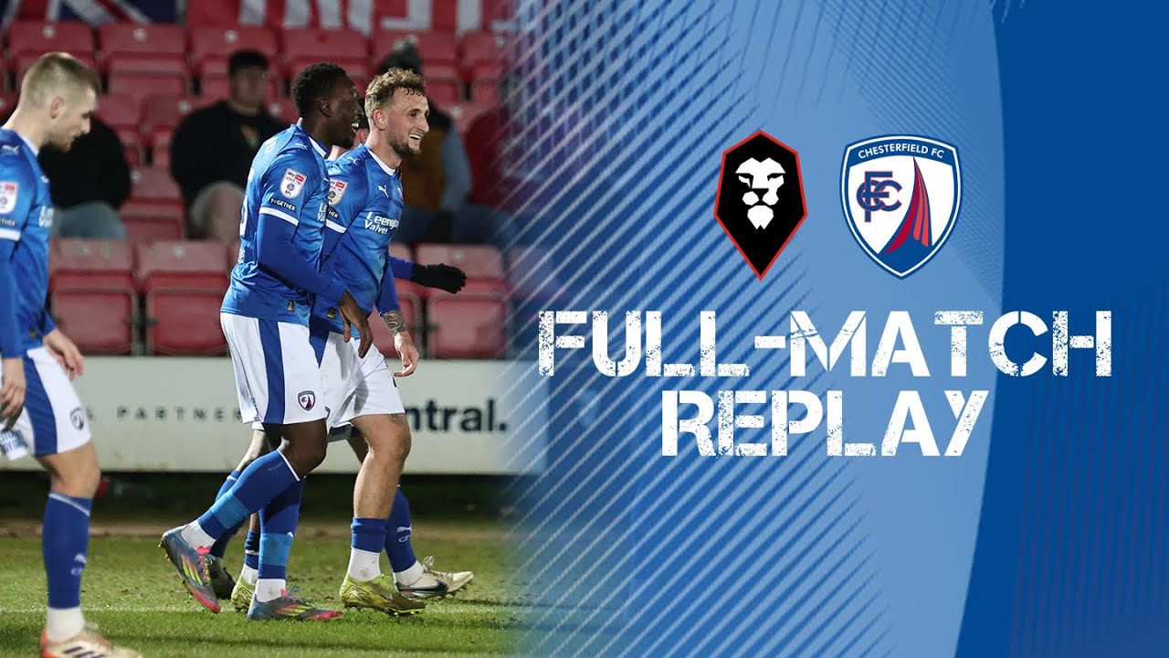 FULL MATCH | Salford City vs Spireites