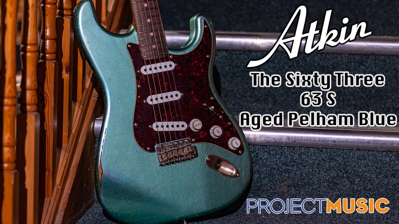 Atkin Guitars 63 S The Sixty Three Aged Pelham Blue