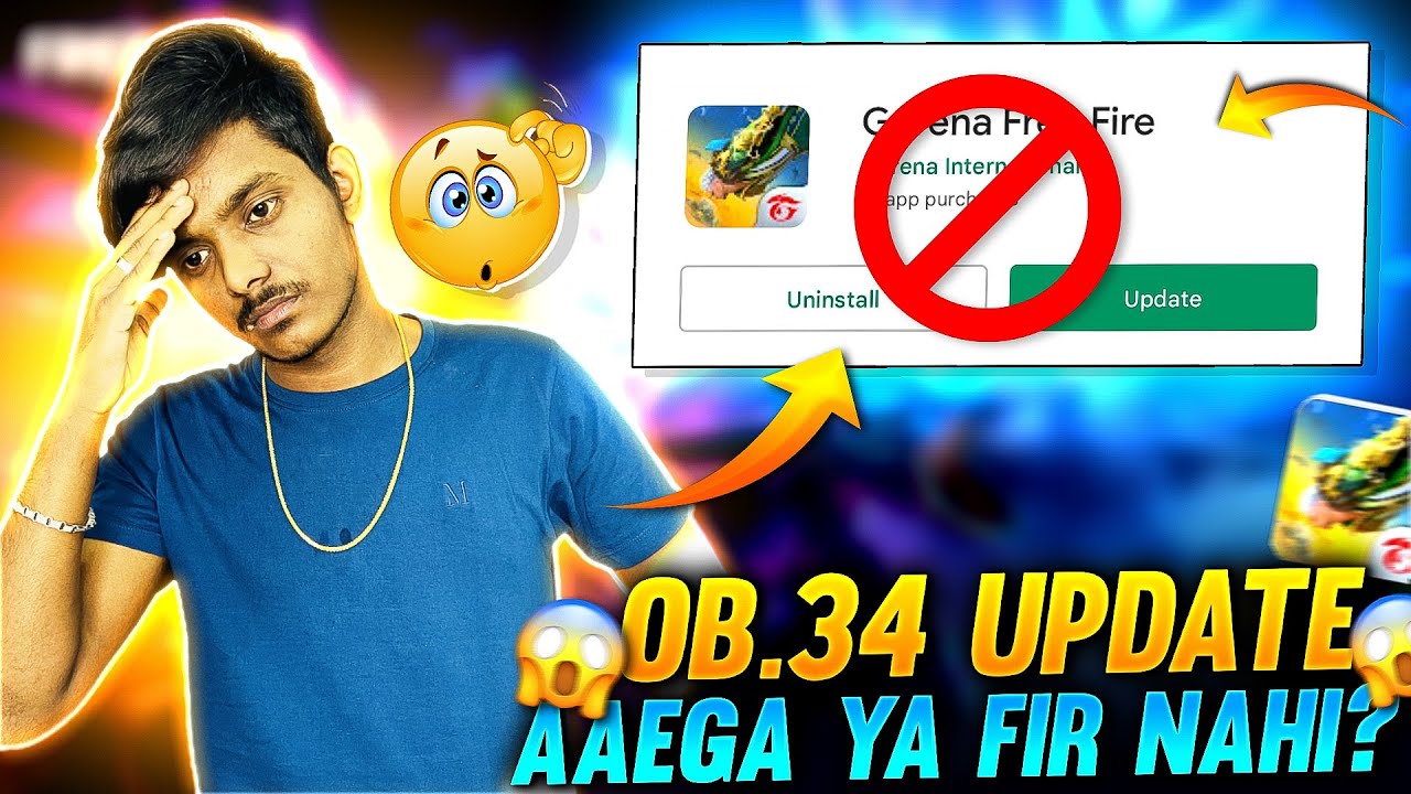 Free Fire Comeback Or Wot? OB.34 Update Aaega Ya Fir Nahi?😳🔥|| Good News😲 || Garena Free Fire Max