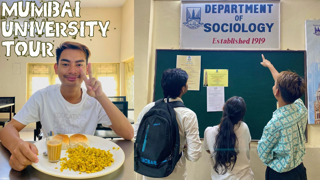 What am I doing in Mumbai? University of Mumbai | campus tour |
