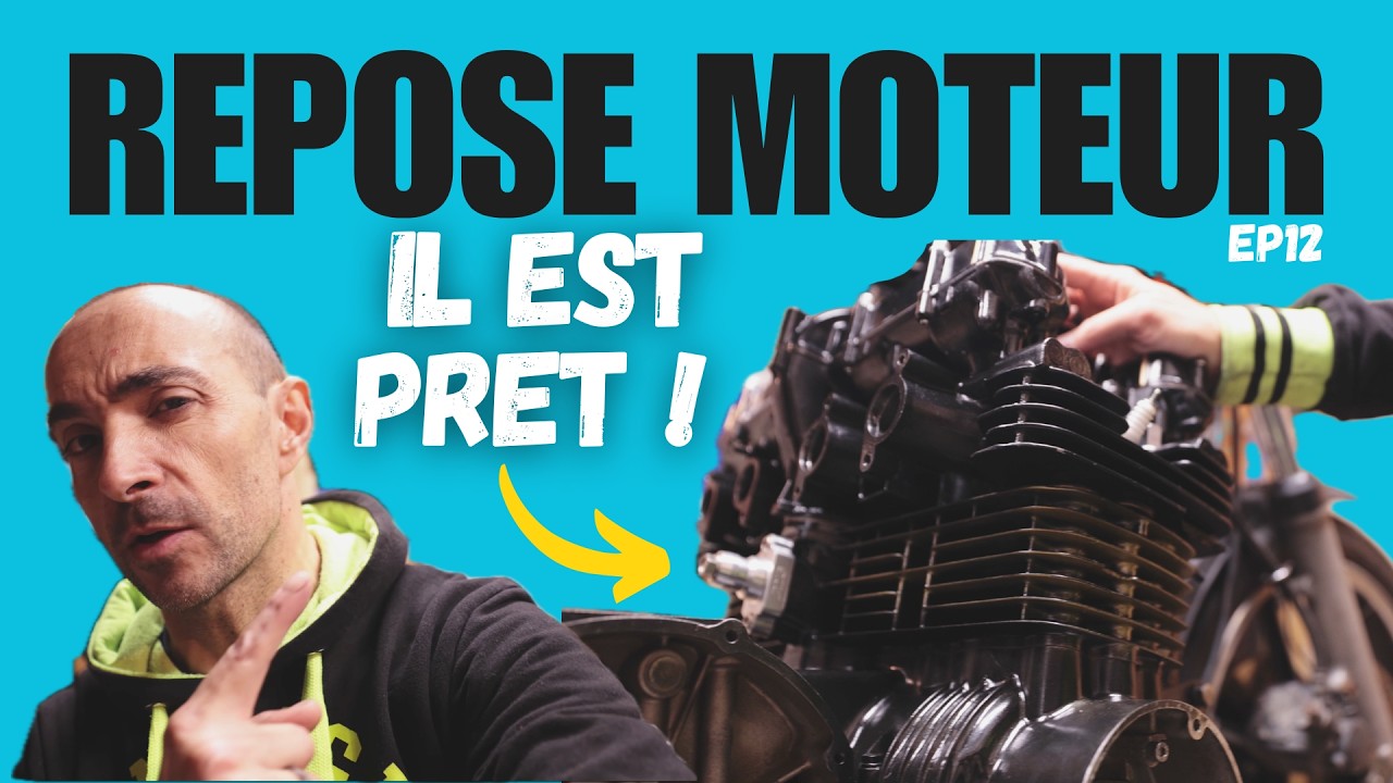 Repose et Remontage du Moteur de la Kawasaki KZ650 de 1979 - EP12