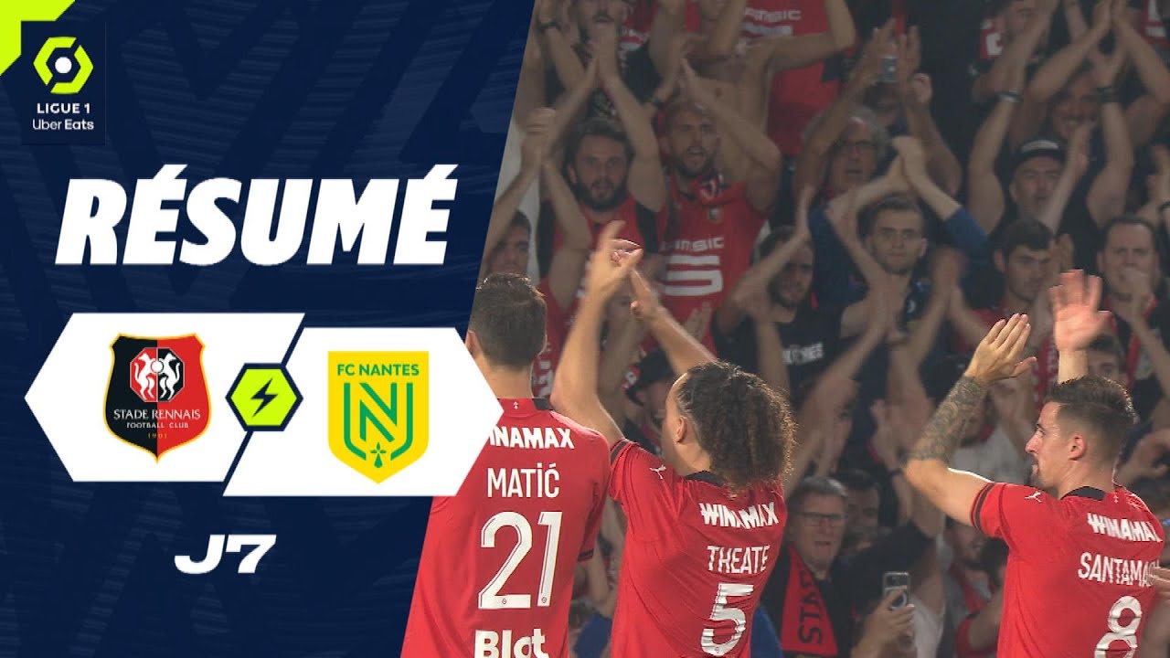 STADE RENNAIS FC - FC NANTES (3 - 1) - Résumé - (SRFC - FCN) / 2023-2024