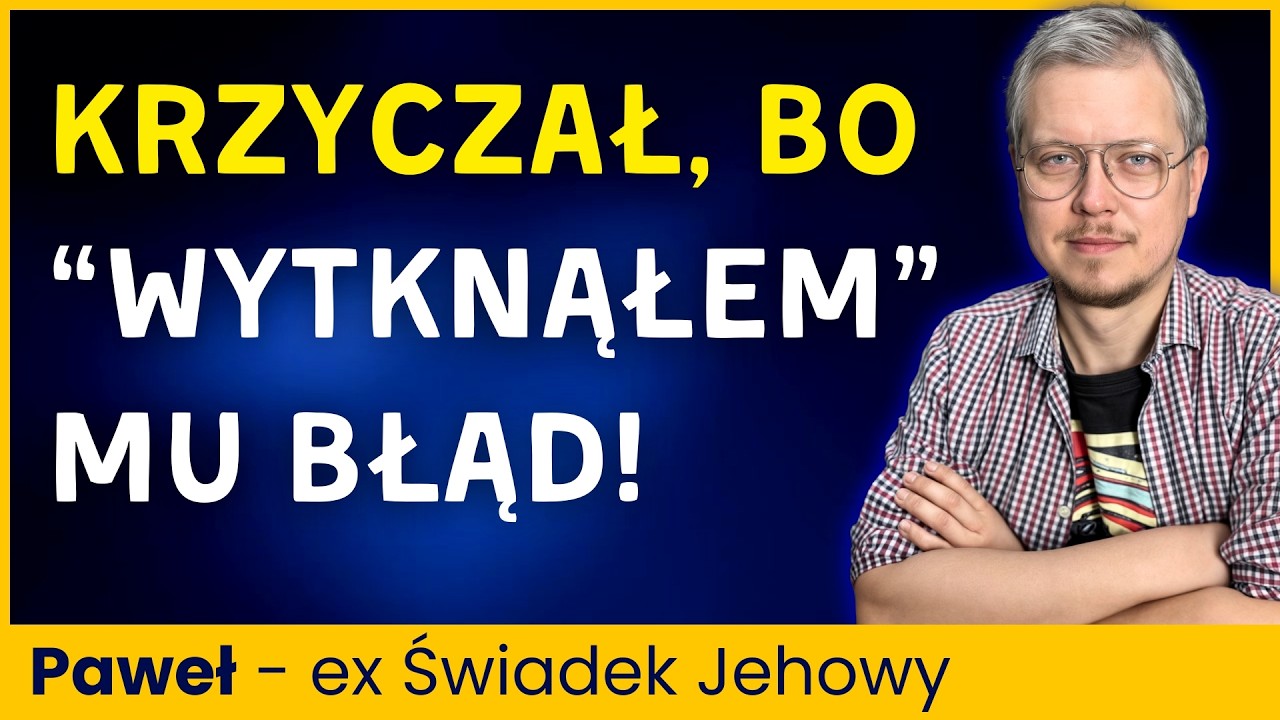 NADZORCA KRZYCZAŁ na mnie! Moje Przebudzenie u Świadków Jehowy