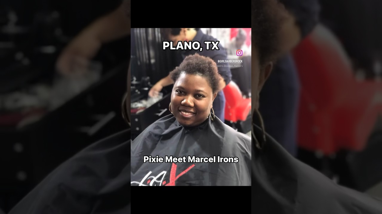 Pixie Cut & Marcel Irons Transformation 