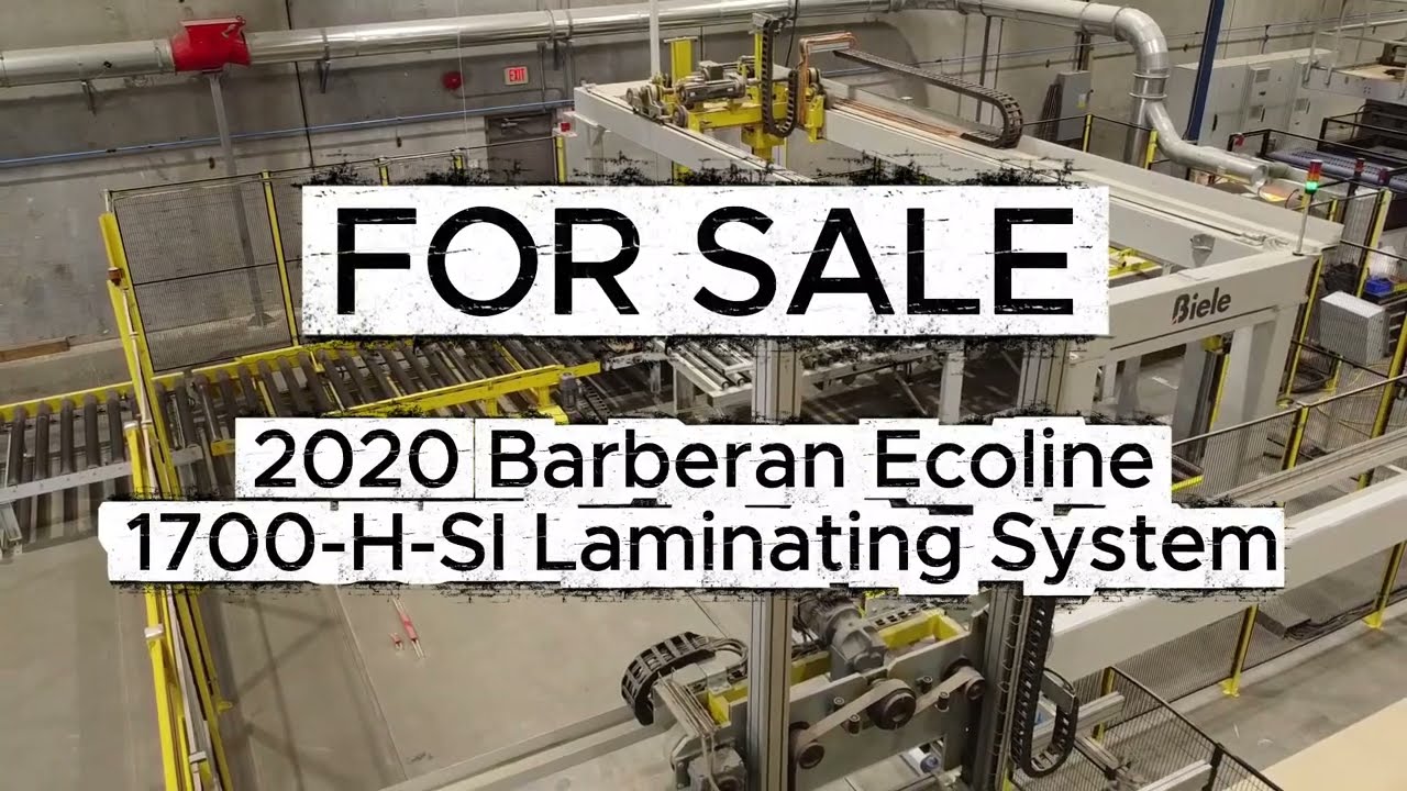 High-Volume Panel Lamination with the Barberan Ecoline 1700-H-SI