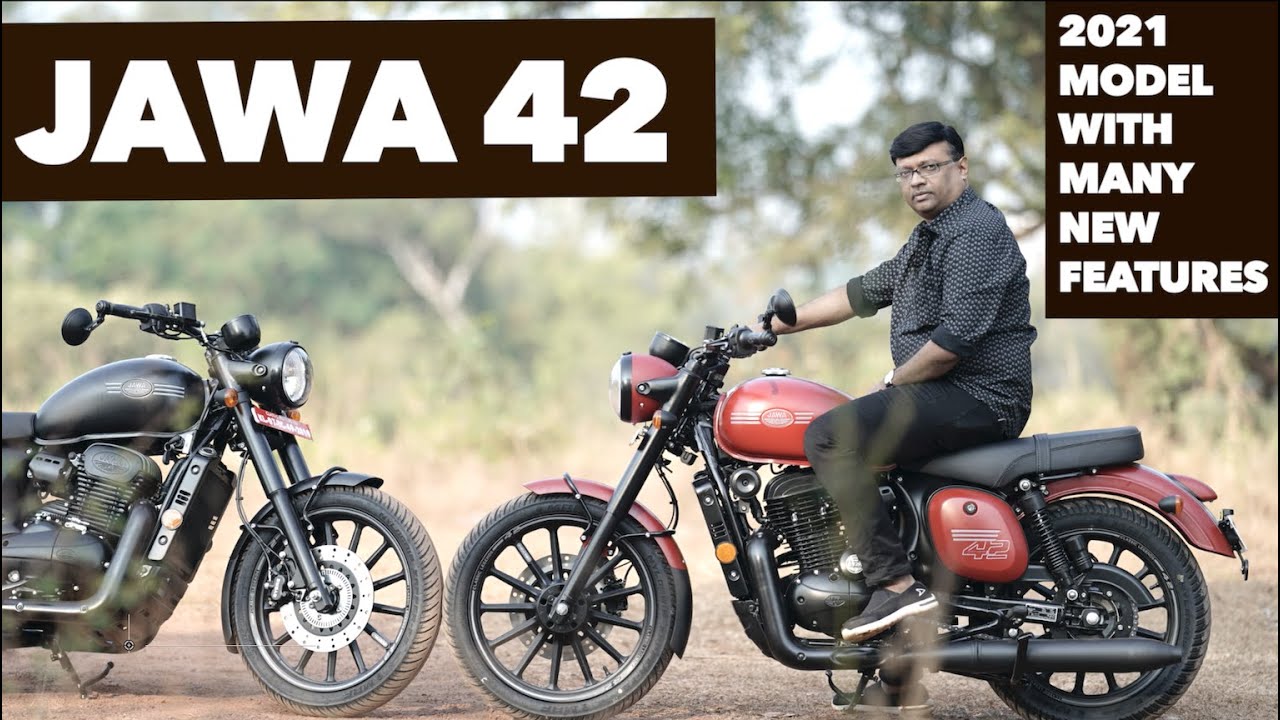 Jawa 42's new model with alloy wheels,tubeless tyres, updated engine | Review by Baiju N Nair