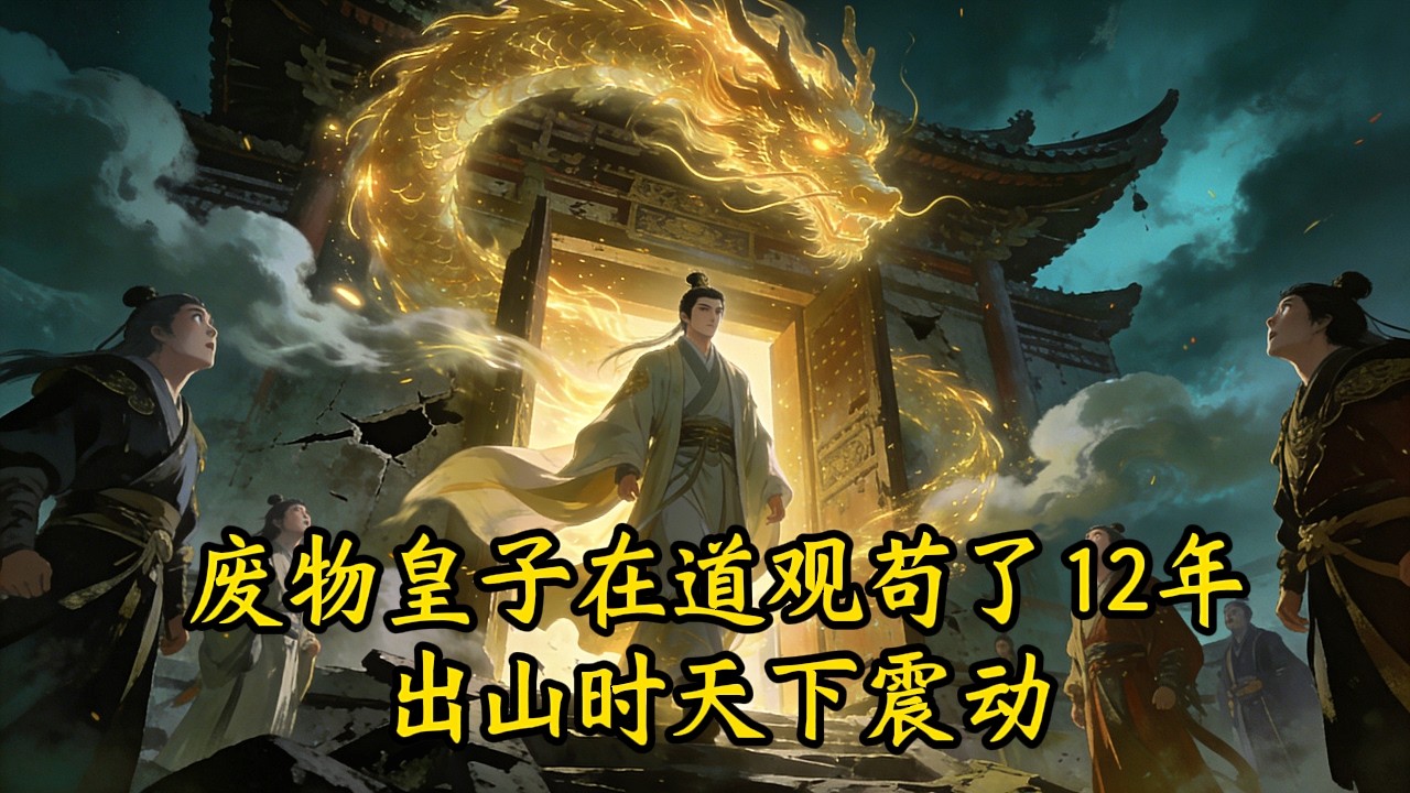 《皇姐和親，我廢物皇子出世驚天下》废物皇子在道观苟了12年，出山时天下震动！#完结小说#玄幻小說#玄幻修仙#修仙文#系統小說#小說推薦#修仙#逆襲小說#重生#逆襲#漫畫推薦#系統小說#古風小說#穿越文