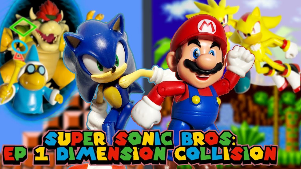 Super Sonic Bros EP 1: Dimension Collision (Stop Motion)