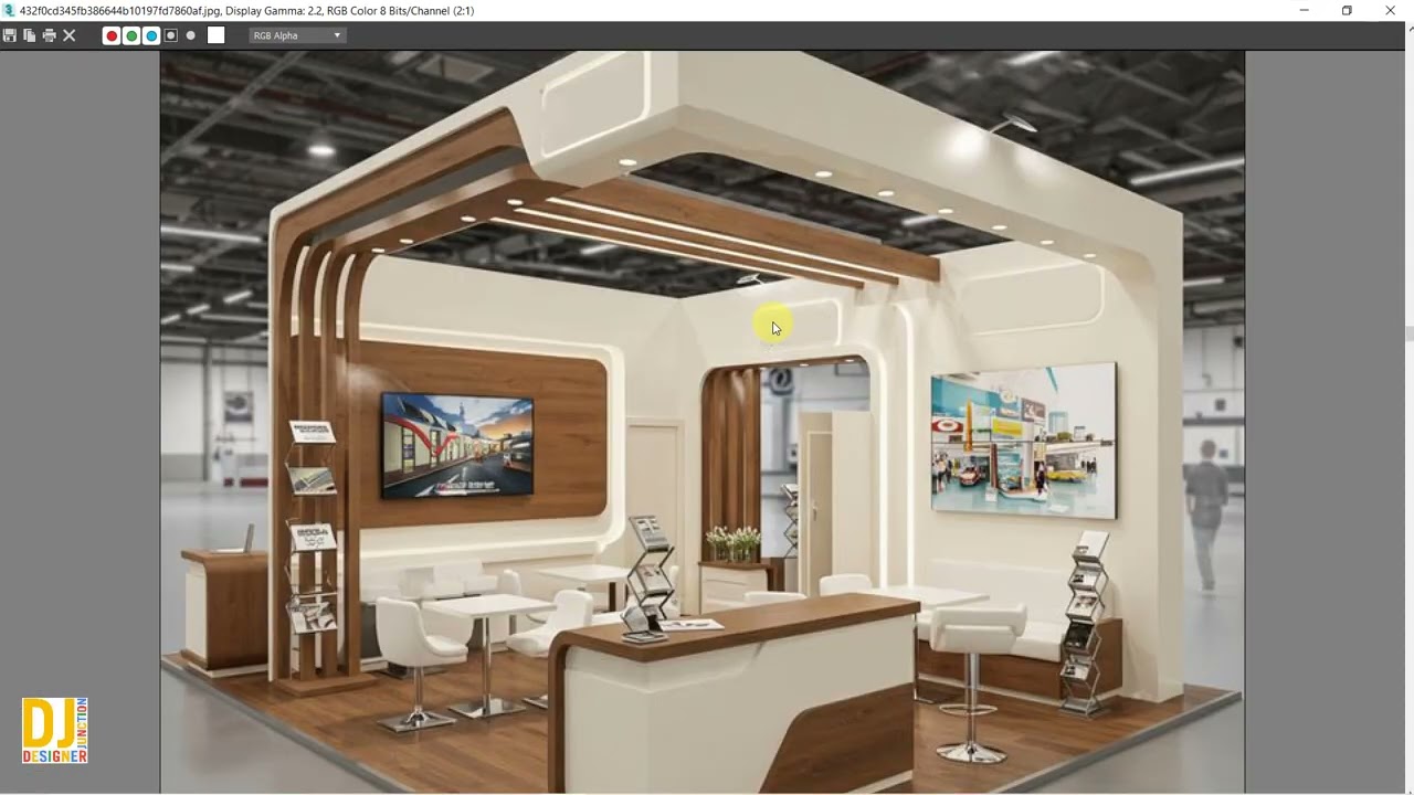 Stall Modelling 3ds Max Tutorial Class- 1 || Exhibition Stall Design in 3d Max in Hindi / Urdu