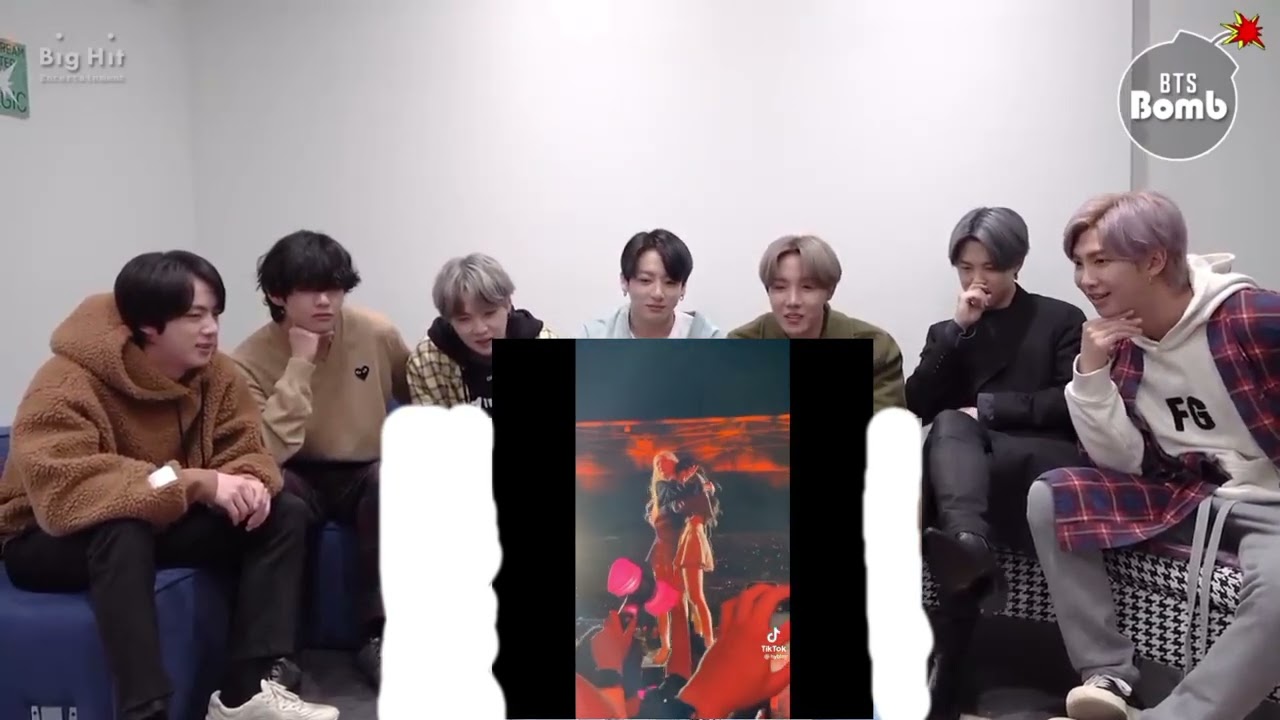 bts reaction bp tiktok