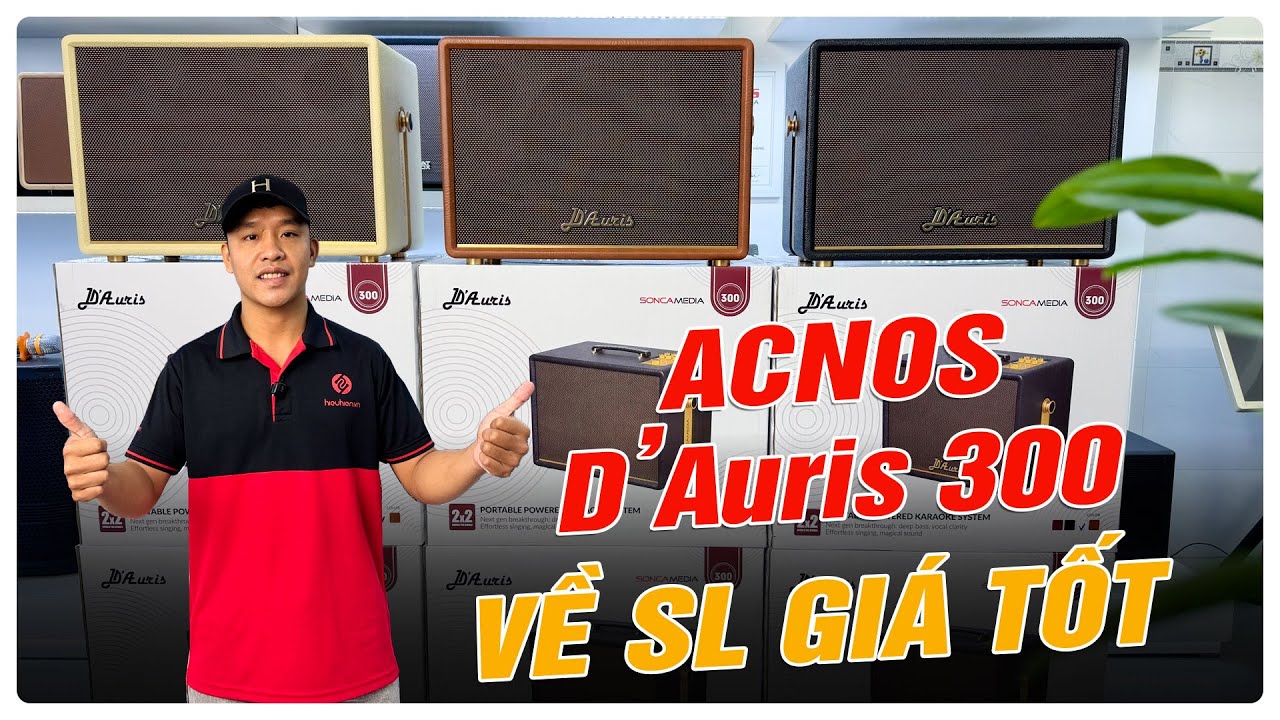Về Hàng Loa Acnos D'Auris 300 của Soncamedia - Đủ Màu Giá Tốt | HieuHien.vn