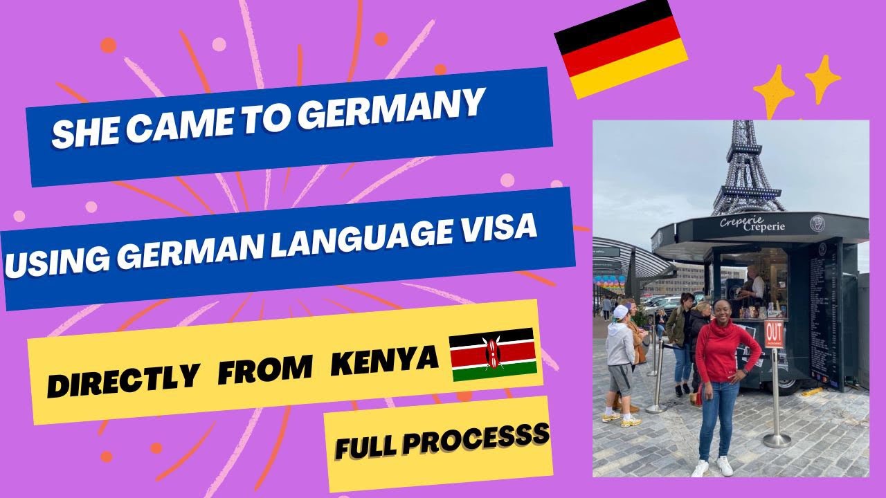 HOW I MOVED TO GERMANY THROUGH GERMAN LANGUAGE VISA 