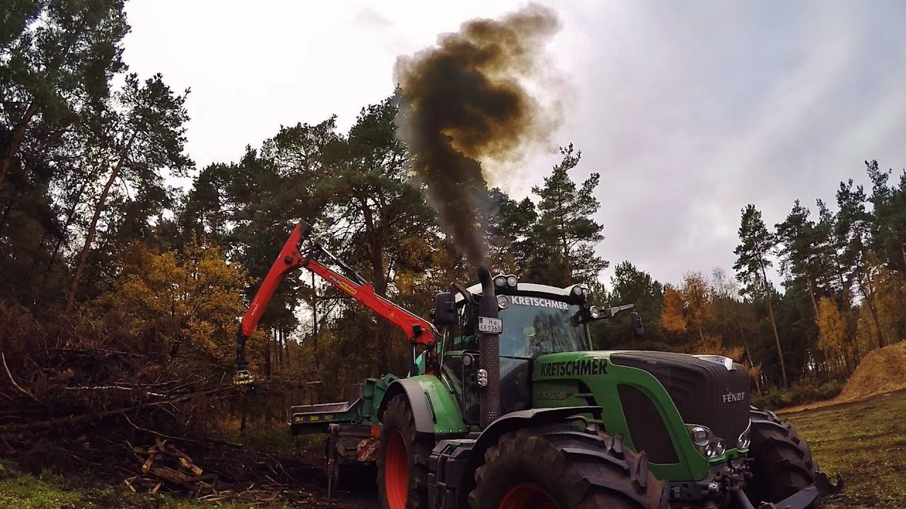 SOUND of FENDT 936,924,824,820,818,414,312,509 - Deutz 8006 - Krone BIGX1100 - New Holland