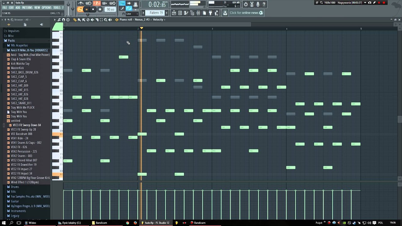 Alan walker - Faded Full Remake (Fl studio + vocal)