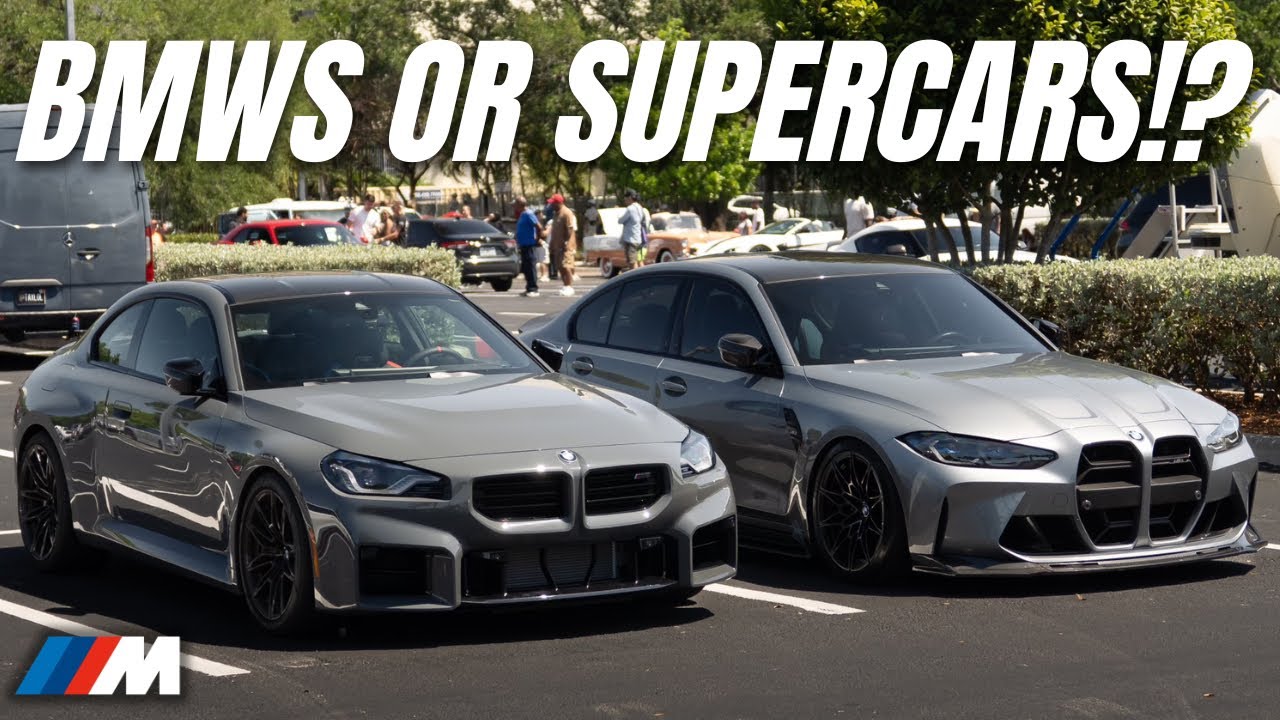 BMW Ms Go To South Florida’s BEST Car Show 🙏🏼 SUPERCAR SATURDAY - 9 Year Anniversary!