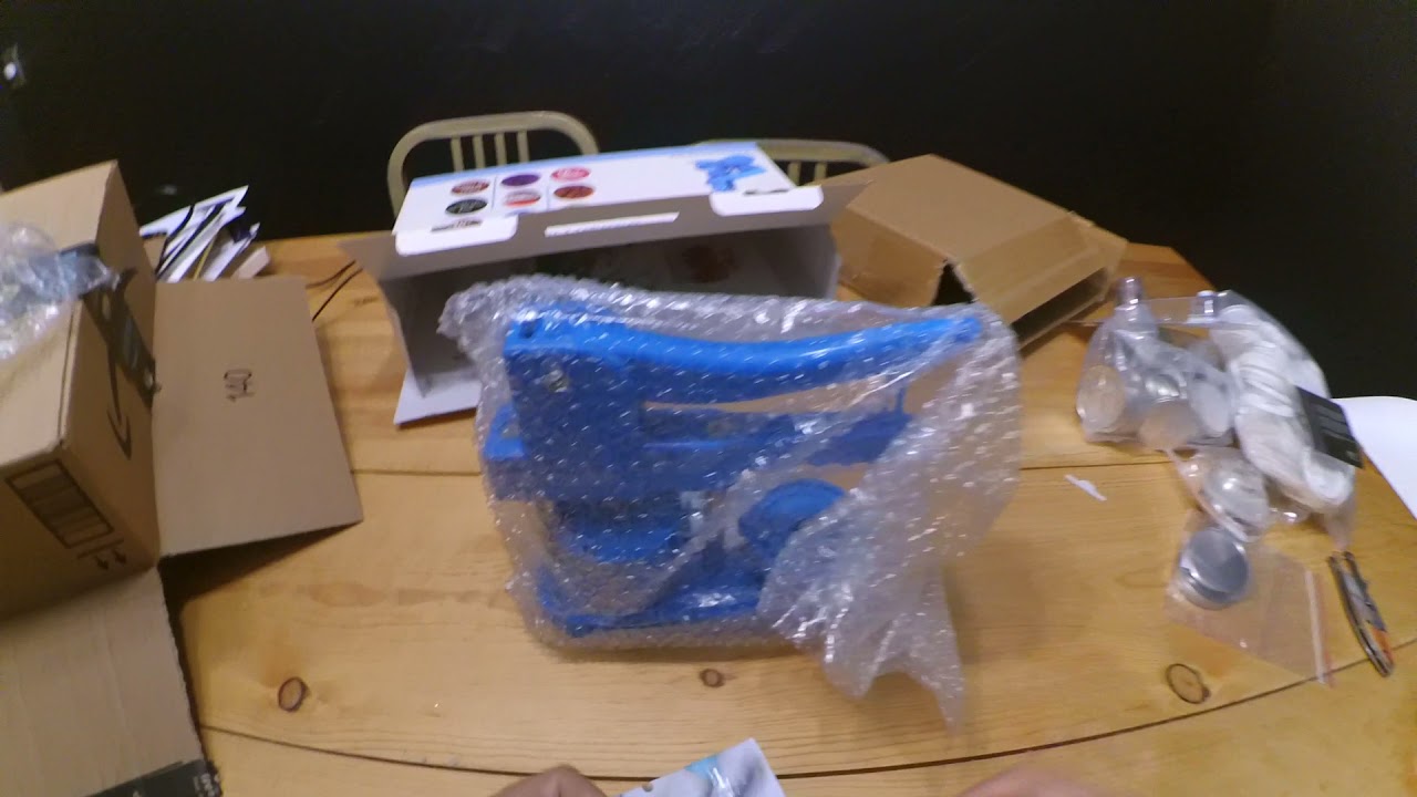 Unboxing Nice2Have Button Maker Machine 2.25 inch (58mm) - Installation-Free Pin Maker
