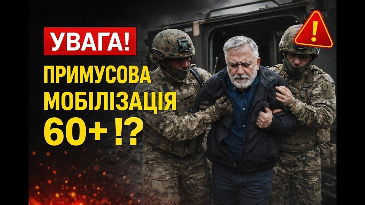 Увага ! Примусова мобілізація чоловіків 60+ у 2026 році? #мобілізація #адвокаттуєв #тцк