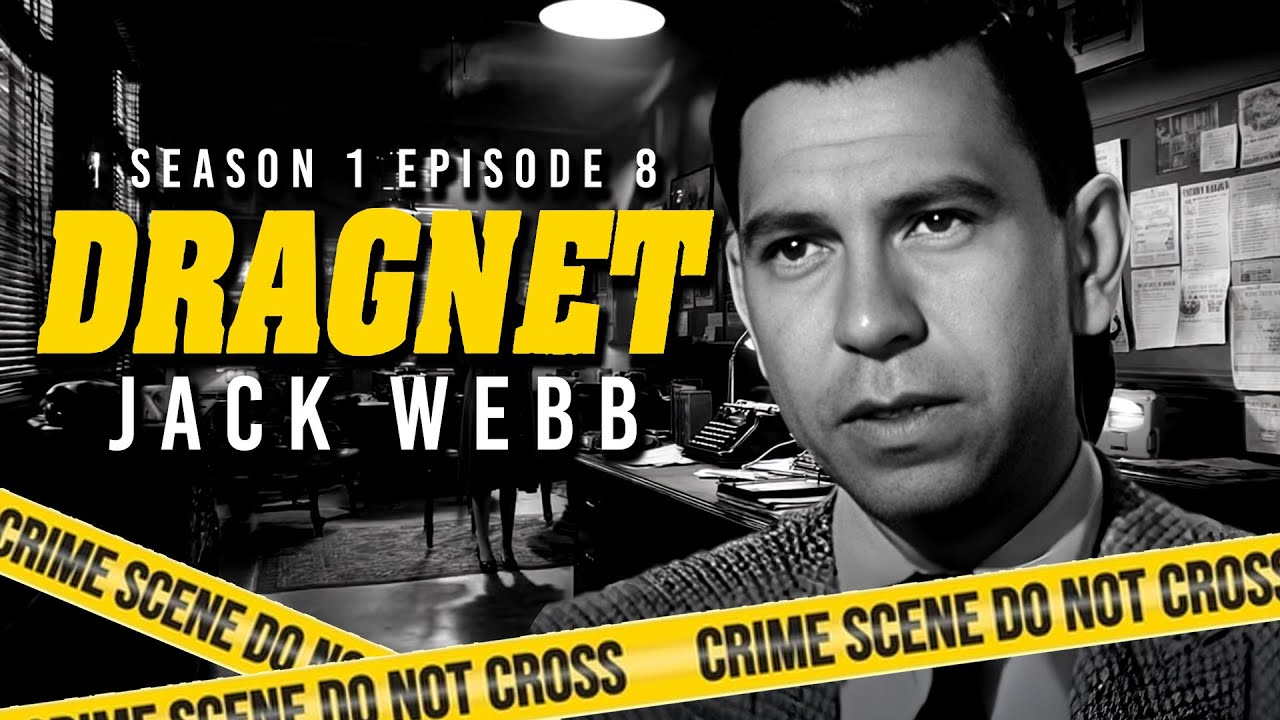 Classic Universal Studios Detective Series | Dragnet (1952): SE1 Ep 9 | Classic TV Series