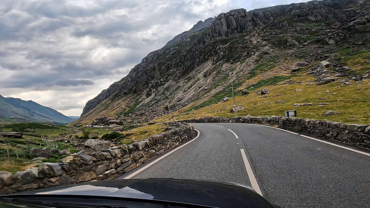 Afternoon Drive | Snowdonia | Snowdon | Cinematic | [4k] | Beddgelert | Llanberis