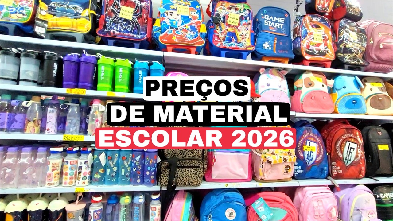 Mostramos Preços de Material Escolar na Caruaru Utilidades