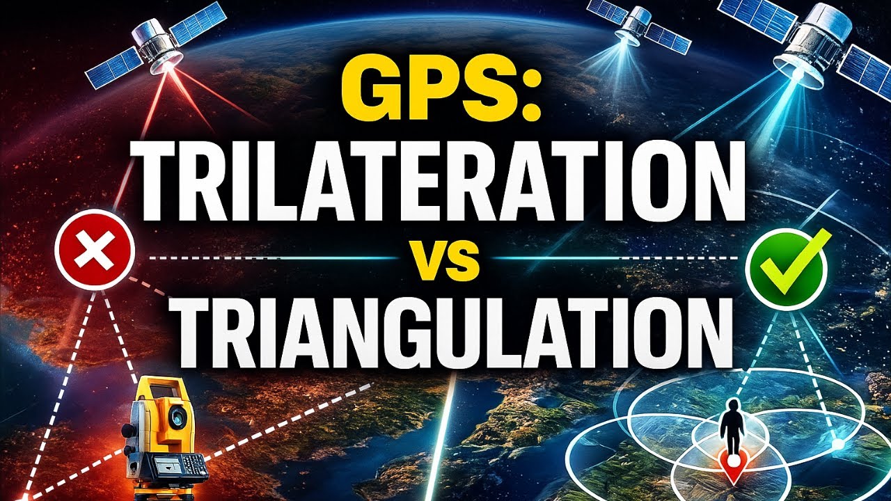 Как GPS вычисляет ваше местоположение | Объяснение трилатерации