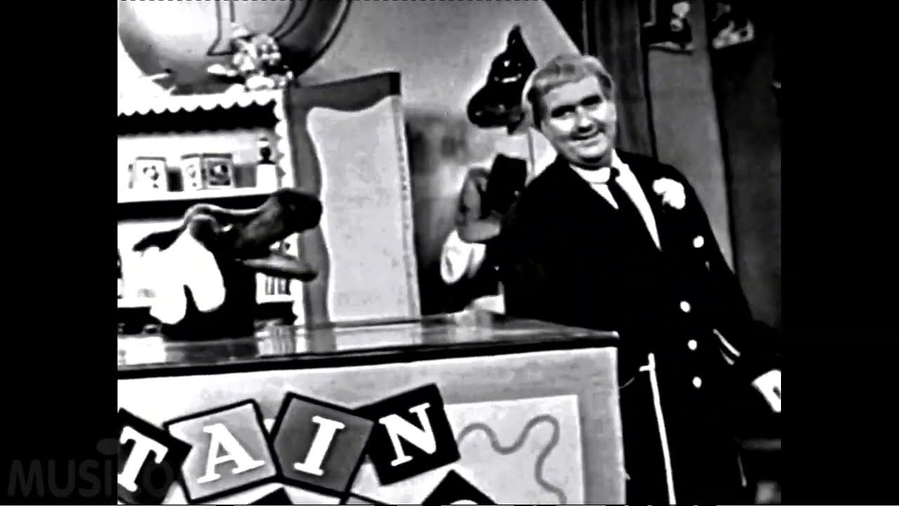 Captain Kangaroo 1960s - IN-SHOW Commercial for CRAYOLA crayons - [RESTORED KINESCOPE]