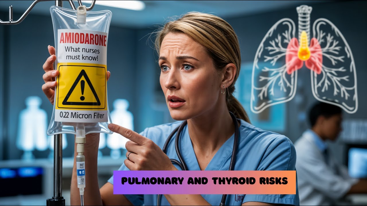 Mastering IV Amiodarone: A Guide for Healthcare Pros